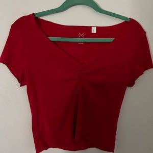 Red Pacsun Crop Top